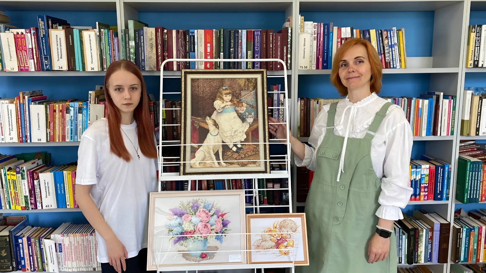 БИБЛИОТЕКА. Творческая выставка