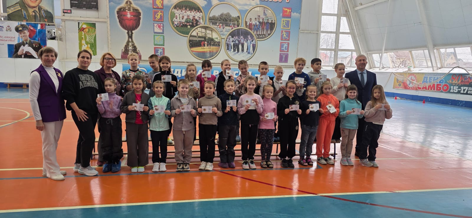 ГТО. Награждение «значкистов»