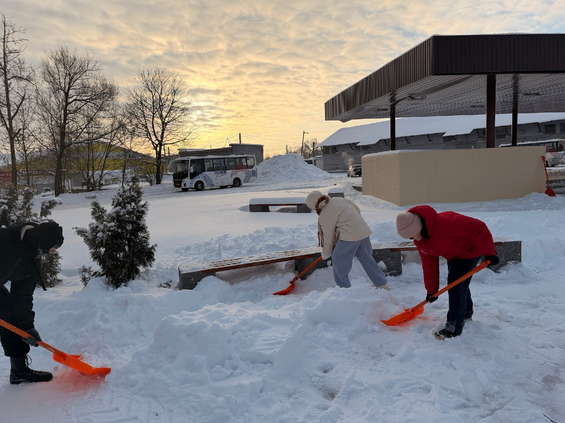 ЗИМА. В снежном плену