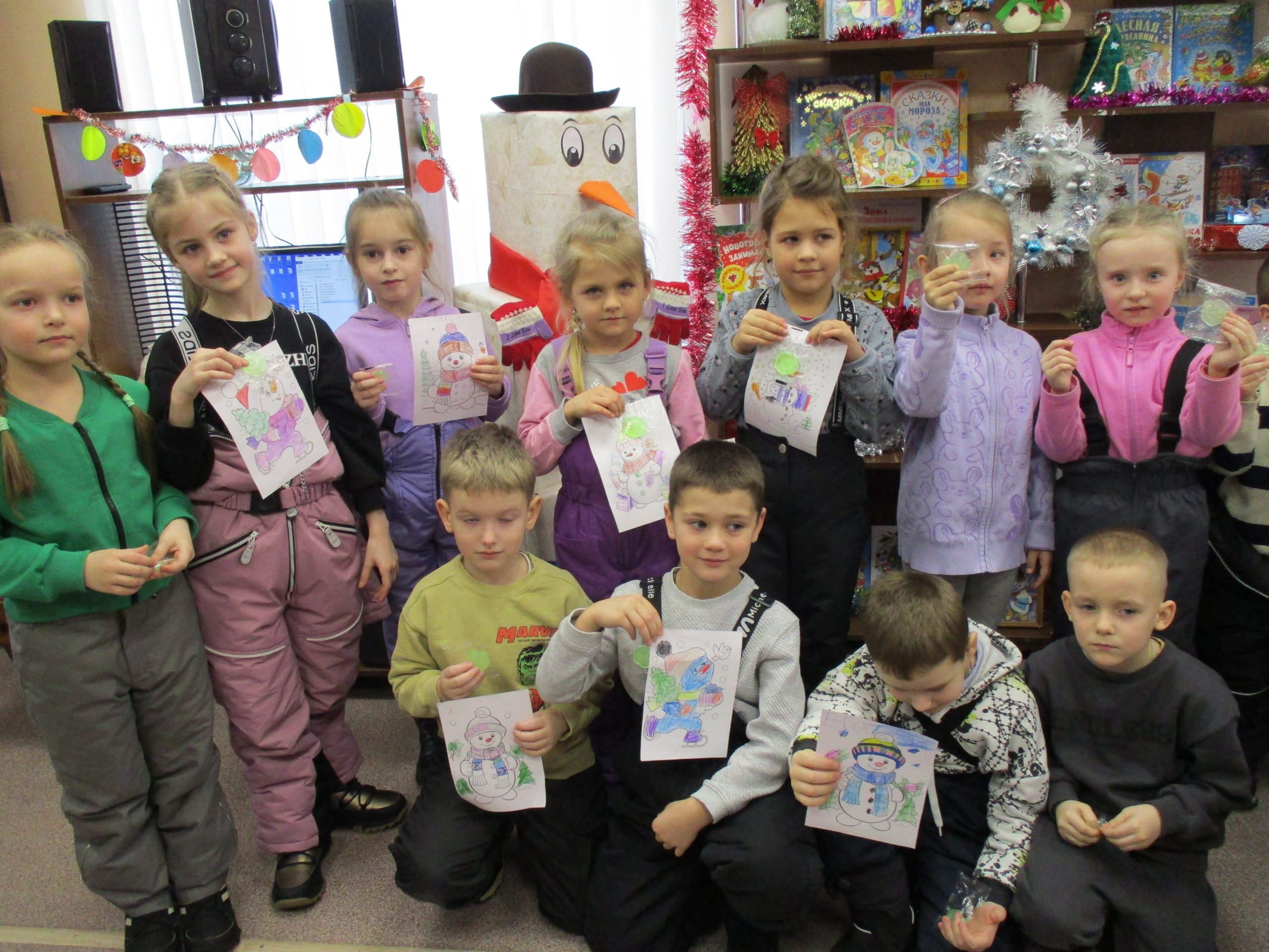 БИБЛИОТЕКА. В гости к снежному другу