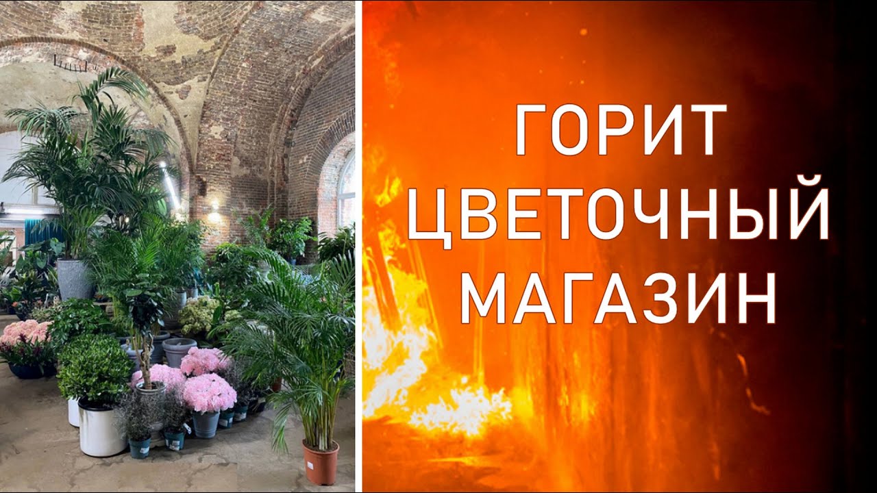 ПРОИСШЕСТВИЯ. Пожар в цветочном магазине